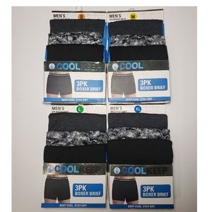 CoolKeep 3 Pack Boxer Brief Underwear NWT Camo